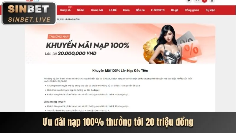Khuyến mãi chào mừng bet18